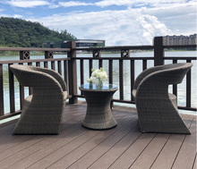 Load image into Gallery viewer, Luxury Plus Furniture - 2 Chairs + Table (Balcony, Patio, Courtyard)
