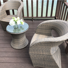 Load image into Gallery viewer, Luxury Plus Furniture - 2 Chairs + Table (Balcony, Patio, Courtyard)
