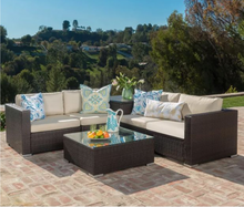 Load image into Gallery viewer, Luxury Plus Furniture - Nordic Rattan Designer Patio Set - Mix &amp; Match (Balcony, Patio, Courtyard)
