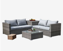Load image into Gallery viewer, Luxury Plus Furniture - Nordic Rattan Designer Patio Set - Mix &amp; Match (Balcony, Patio, Courtyard)
