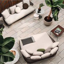 Load image into Gallery viewer, Luxury Plus Furniture - Nordic Rattan Designer Leisure Round Bed - Mix &amp; Match (Balcony, Patio, Courtyard)
