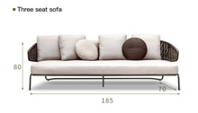 Load image into Gallery viewer, Luxury Plus Furniture - Nordic Rattan Designer Leisure Round Bed - Mix &amp; Match (Balcony, Patio, Courtyard)
