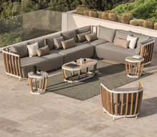 Load image into Gallery viewer, Luxury Plus Furniture - Rattan Set - 8 Piece Designer Mix &amp; Match (Balcony, Patio, Courtyard)
