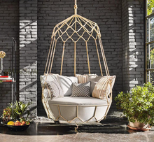 Load image into Gallery viewer, Luxury Plus Furniture - Nordic Swinging Chair -  Mix &amp; Match (Balcony, Patio, Courtyard)
