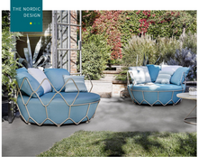 Load image into Gallery viewer, Luxury Plus Furniture - Nordic Swinging Chair -  Mix &amp; Match (Balcony, Patio, Courtyard)
