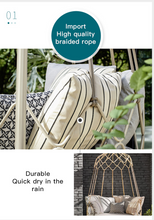 Load image into Gallery viewer, Luxury Plus Furniture - Nordic Swinging Chair -  Mix &amp; Match (Balcony, Patio, Courtyard)
