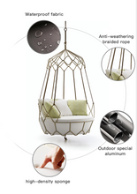 Load image into Gallery viewer, Luxury Plus Furniture - Nordic Swinging Chair -  Mix &amp; Match (Balcony, Patio, Courtyard)
