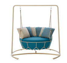 Load image into Gallery viewer, Luxury Plus Furniture - Nordic Designer Chair Free Standing + Curtain -  Mix &amp; Match (Balcony, Patio, Courtyard)
