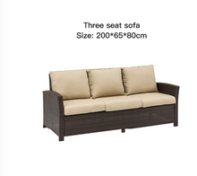 Load image into Gallery viewer, Luxury Plus Furniture - Nordic Rattan Designer Outdoor 6 Piece Set - Mix &amp; Match (Balcony, Patio, Courtyard)
