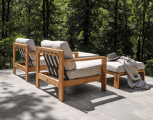 Load image into Gallery viewer, Luxury Plus Furniture - Nordic Rattan Teak Set 4 Piece Set - Mix &amp; Match (Balcony, Patio, Courtyard)
