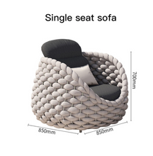 Load image into Gallery viewer, Luxury Plus Furniture - Nordic Rattan Set 4 Piece Set - Mix &amp; Match (Balcony, Patio, Courtyard)
