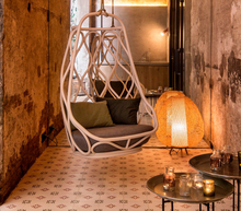 Load image into Gallery viewer, Luxury Plus Furniture - Nordic Rattan Designer Hanging Chair (Balcony, Patio, Courtyard)
