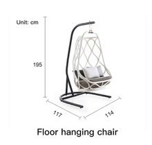 Load image into Gallery viewer, Luxury Plus Furniture - Nordic Rattan Designer Hanging Chair (Balcony, Patio, Courtyard)
