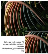 Load image into Gallery viewer, Luxury Plus Furniture - Nordic Rattan Designer Hanging Chair (Balcony, Patio, Courtyard)
