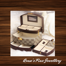 Load image into Gallery viewer, Nordic Wooden Designer Jewellery Box Organiser
