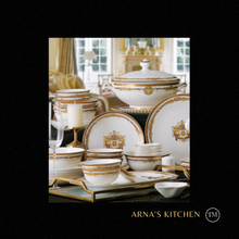 Load image into Gallery viewer, &quot;Arna Lisa&quot; Royal Collection - Luxury 60 Piece Ceramic Dinnerware
