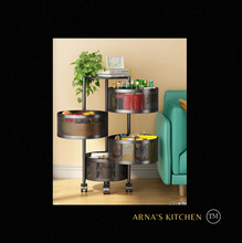 Load image into Gallery viewer, Versatile Storage Set on Casters -  Multi-layer Baskets Kitchen/Bedroom/Bathroom/Sewing Room/Toys
