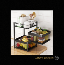 Load image into Gallery viewer, Versatile Storage Set on Casters -  Multi-layer Baskets Kitchen/Bedroom/Bathroom/Sewing Room/Toys
