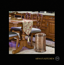 Load image into Gallery viewer, &quot;Arna Royal Vintage Collection&quot;  Luxury Pedal Golden Range 10L Trash Rubbish Bin
