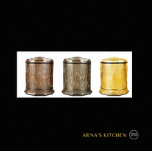 Load image into Gallery viewer, &quot;Arna Royal Vintage Collection&quot;  Luxury Pedal Golden Range 6L Trash Rubbish Bin
