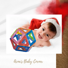 Load image into Gallery viewer, 184 Piece Mini Magnetic Designer Construction Block Set
