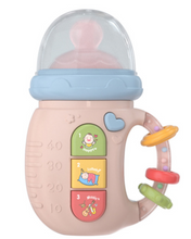Load image into Gallery viewer, Musical Feeding Bottle Pacifier Teether Rattles Educational Music Toy
