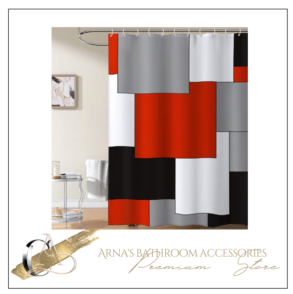 Luxury Shower Bath Curtain - NEW ARRIVAL - Various colours and sizes