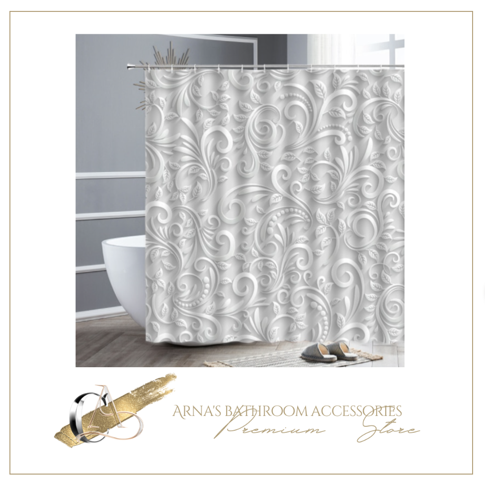Luxury Shower Bath Curtain - NEW ARRIVAL - Various colours and sizes