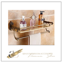 Load image into Gallery viewer, &quot;Arna&quot; Collection - Bathroom - 2 Tier Shelf
