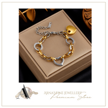 Load image into Gallery viewer, Women&#39;s Gold Bracelet 18K
