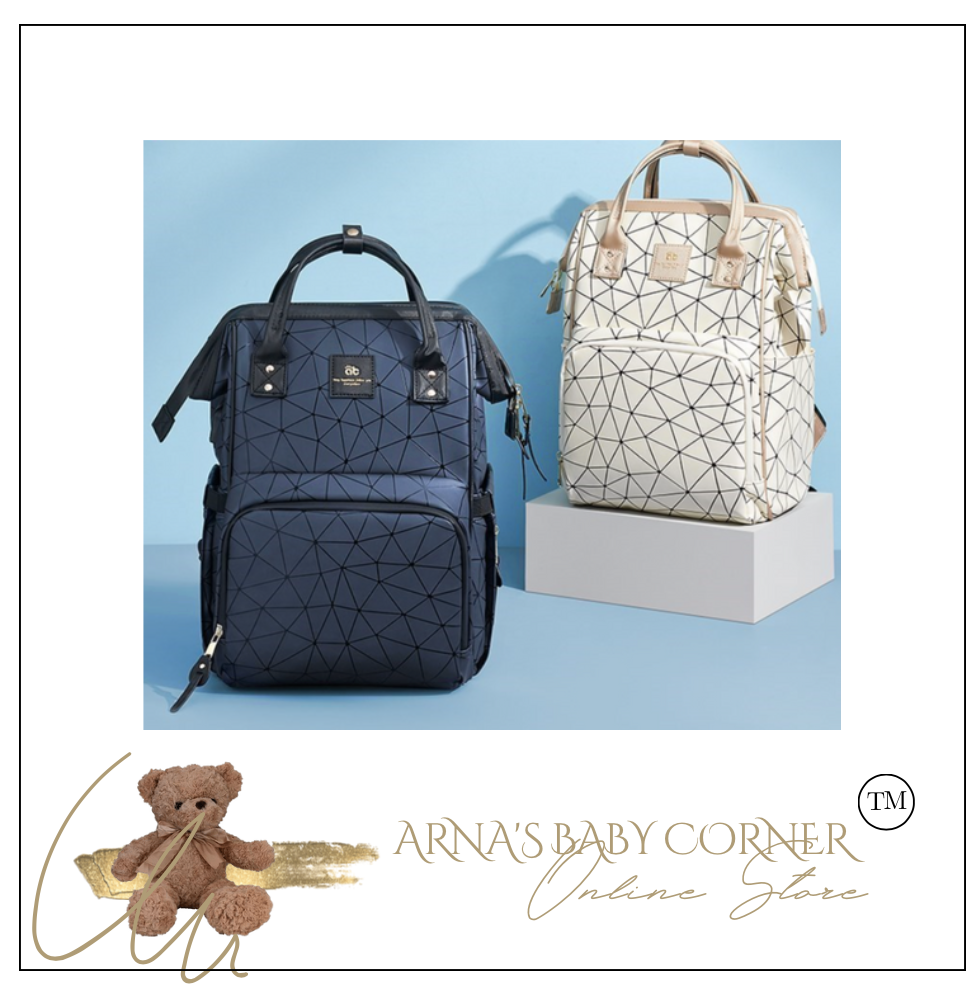 Designer Multifunction Diaper Baby Bag - Leather (4 Colours)