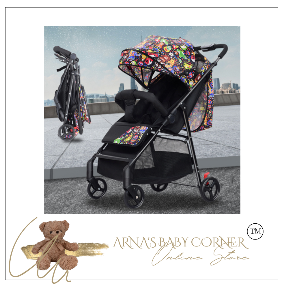 Portable Baby Stroller Lightweight Travel Pram Folding (6 Colours)