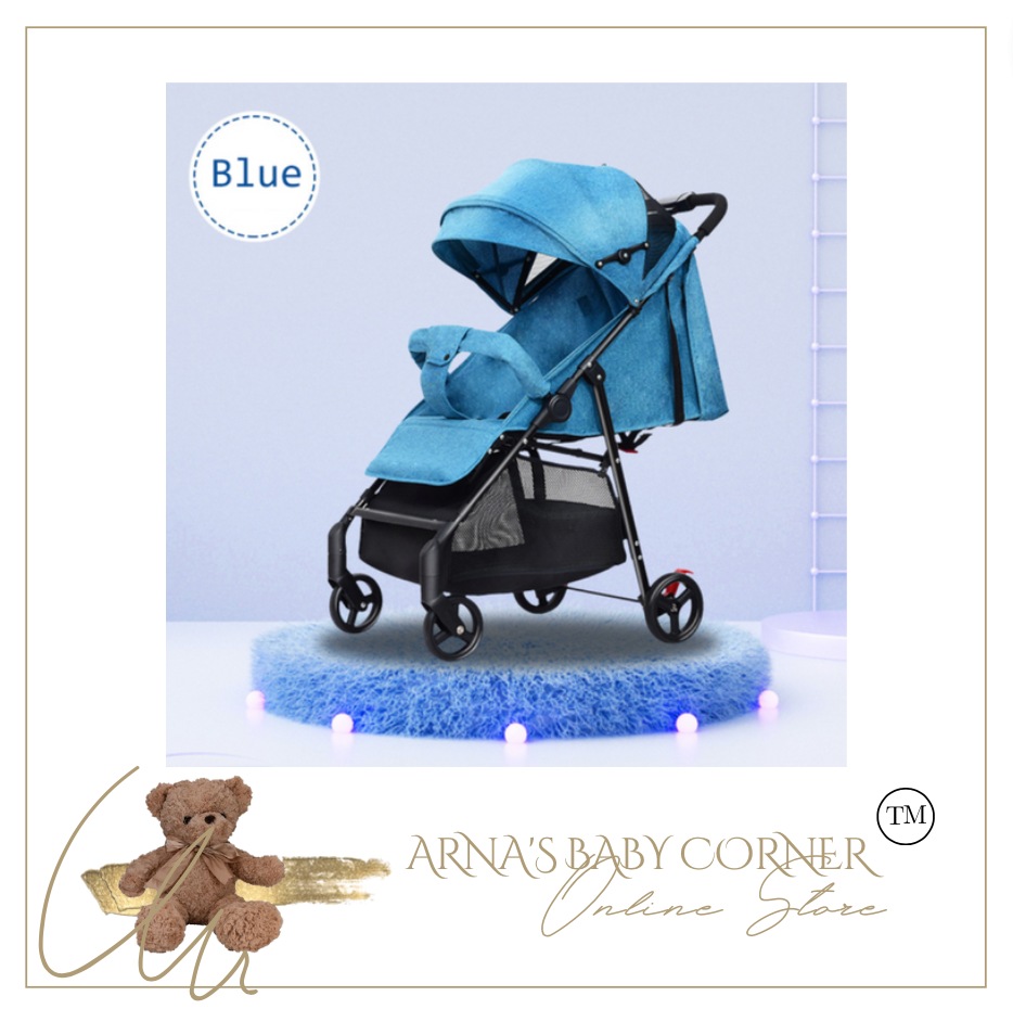 Portable Baby Stroller Lightweight Travel Pram Folding (6 Colours)