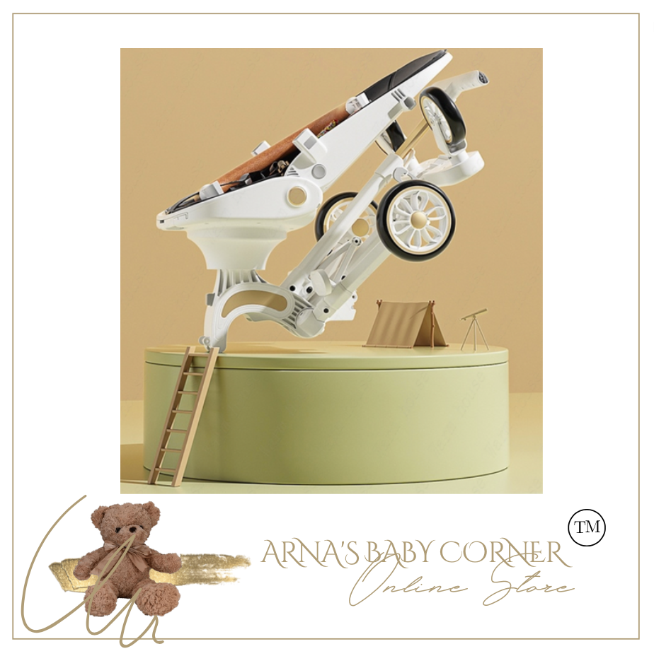 Designer Baby Stroller - Chair (4 Colours) Foldable