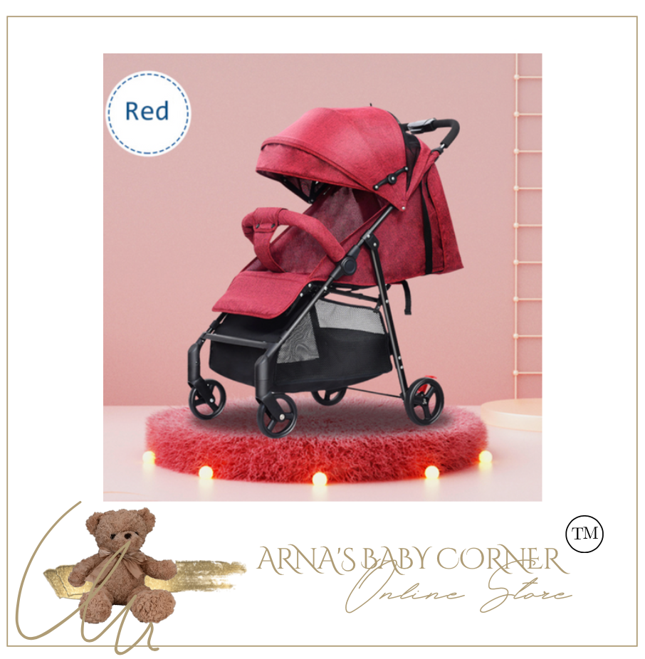 Portable Baby Stroller Lightweight Travel Pram Folding (6 Colours)