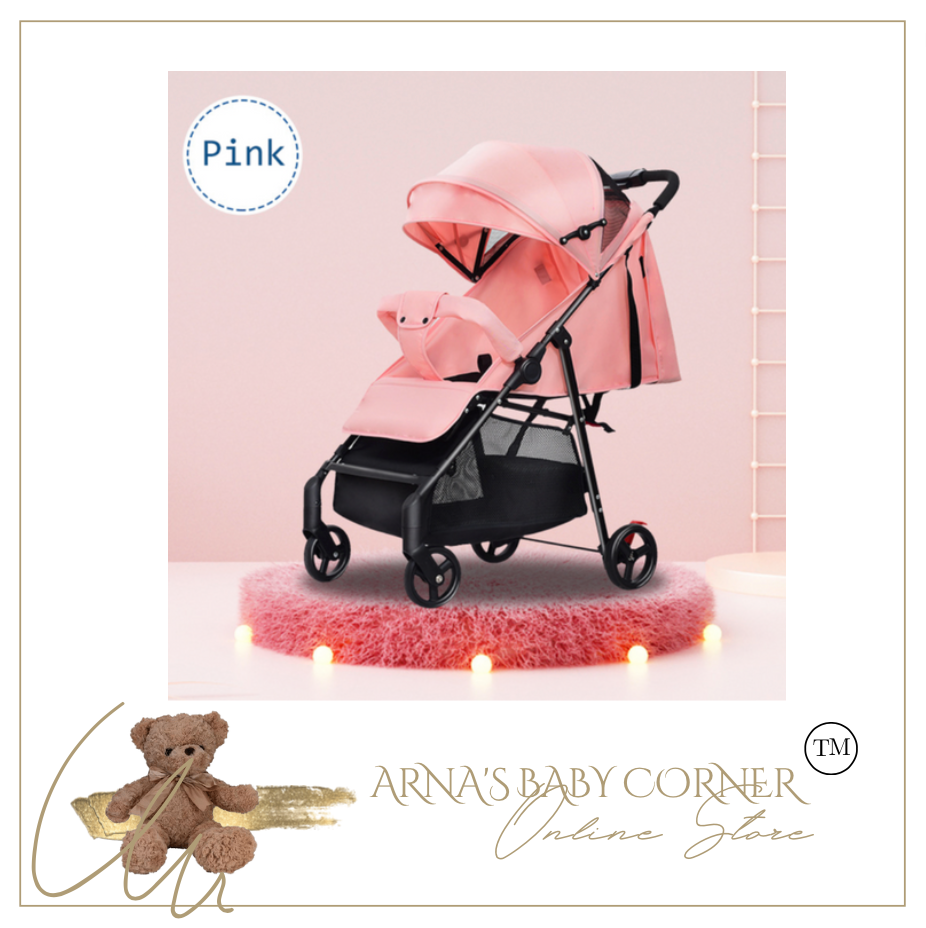 Portable Baby Stroller Lightweight Travel Pram Folding (6 Colours)