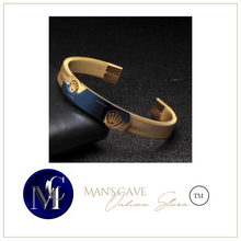 Load image into Gallery viewer, Man&#39;s Crown Bangle - 3 Styles 10mm

