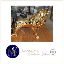 Load image into Gallery viewer, &quot;Arna Lisa&quot; Resin 78*30*56cm Geometric Lion Sculpture Ornament - High Quality
