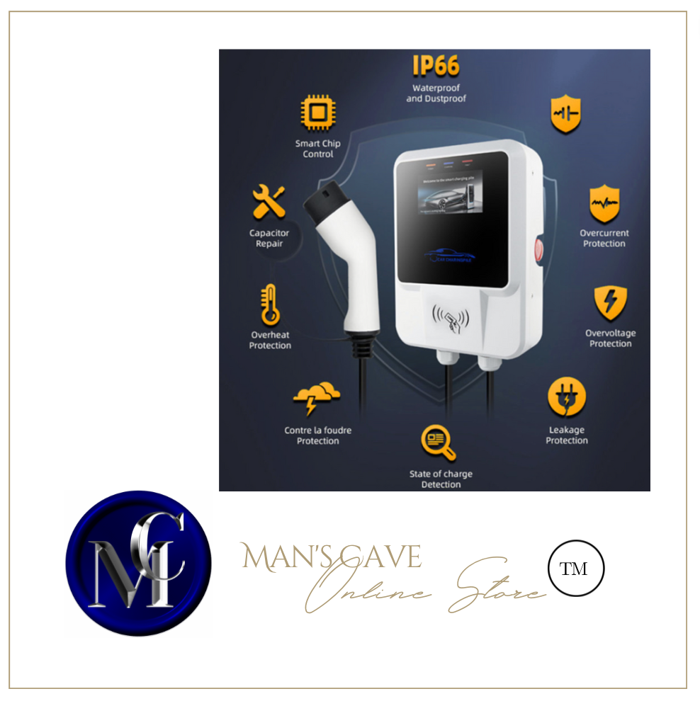 EV Charging Station - Electric Vehicle Car Charger + App Wifi Cards (Many Options)