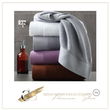 Load image into Gallery viewer, Luxury Bath Towel Set - 3  Piece - 100% Cotton
