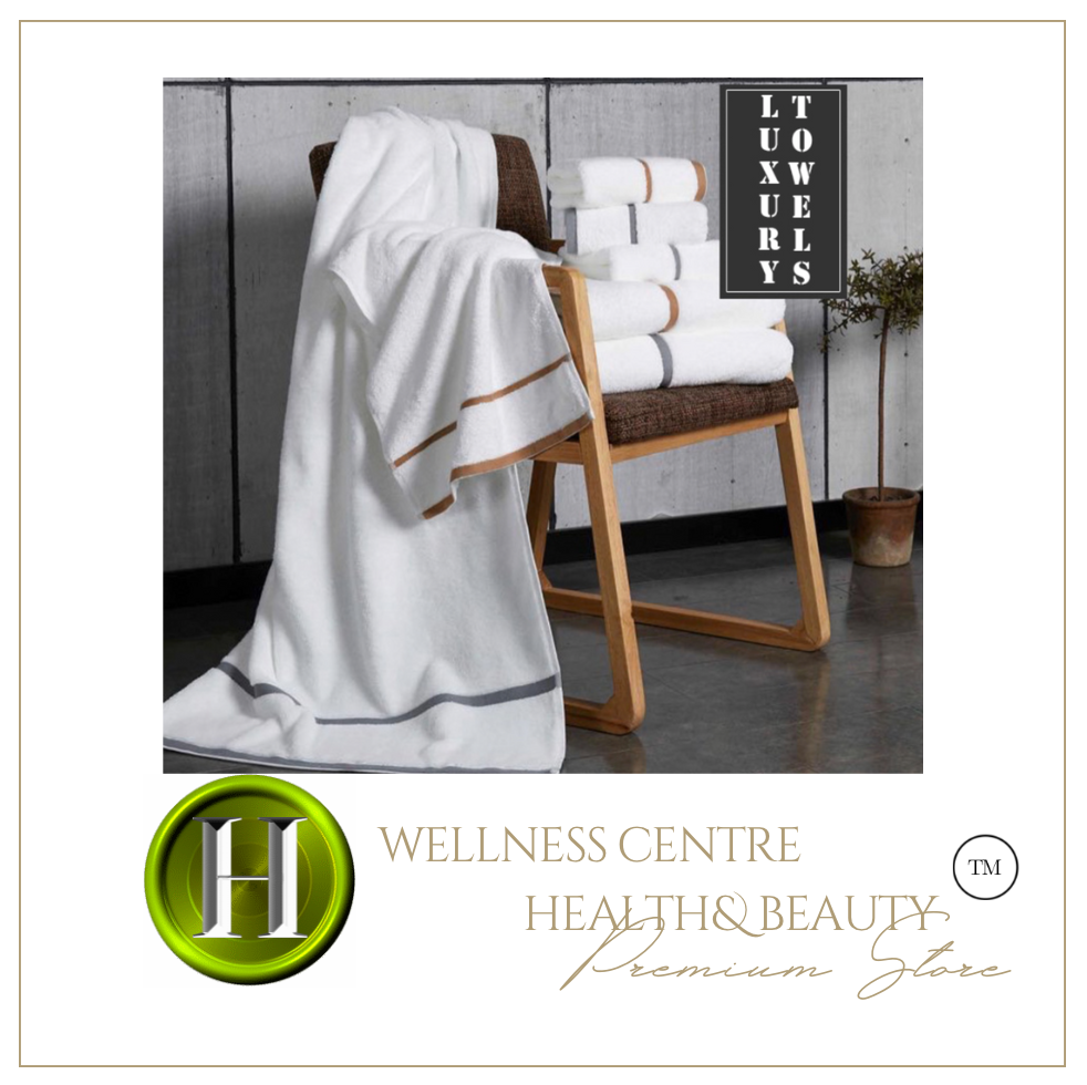 Luxury Towel Set Super Soft Thick Cotton - 3 Piece