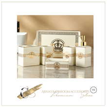 Load image into Gallery viewer, &quot;Celtic Crown&quot; Bathroom Set - 5 Piece
