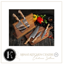 Load image into Gallery viewer, &quot;Arna Lisa&quot; Royal Collection - Luxury Top End Knife Set - Master Series

