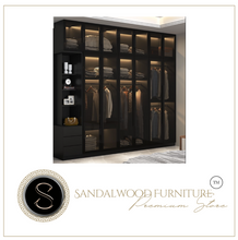Load image into Gallery viewer, &quot;Arna Royal LUXURY Collection&quot; Luxury Plus Furniture - Exquisite Wardrobe Dark
