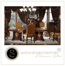Load image into Gallery viewer, &quot;Arna Royal Victorian Collection&quot; Luxury Plus Furniture - Exquisite Dining Table &amp; Chairs x8 Marble
