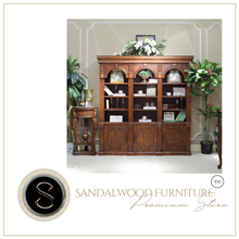 Load image into Gallery viewer, &quot;Arna Royal Victorian Collection&quot; Luxury Plus Furniture - Exquisite Antique Bookcase Wall Unit
