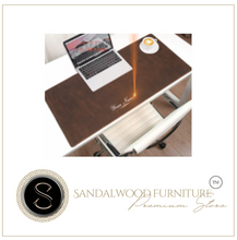 Load image into Gallery viewer, &quot;Legend Collection&quot; - New Men&#39;s Genuine Leather Business Desk/Computer Mat Cowhide FREE ENGRAVING PERSONALISE
