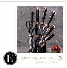 Load image into Gallery viewer, &quot;Arna Lisa&quot; Royal Collection - Luxury Top End Knife Set - Master Series 9 Piece
