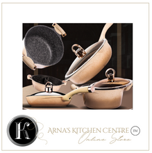 Load image into Gallery viewer, &quot;Arna Lisa Royal Collections&quot; Gold Diamond Queen Series Frying Pan Non-stick Stockpot Wok Pots
