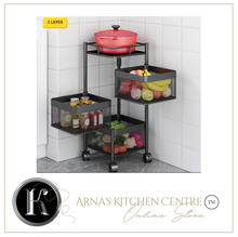 Load image into Gallery viewer, Versatile Storage Set on Casters -  Multi-layer Baskets Kitchen/Bedroom/Bathroom/Sewing Room/Toys
